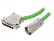 Cable: servo drive; Standard: Siemens; chainflex; 5m; harnessed IGUS