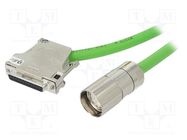 Accessories: harnessed cable; Standard: Siemens; chainflex; 5m IGUS