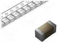 Capacitor: ceramic; MLCC; 12pF; 25V; C0G (NP0); ±1%; SMD; 0201 KEMET