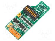 Expansion board; Comp: MCP3204; prototype board MIKROE