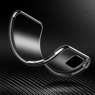 Clear Color Case Gel TPU Electroplating frame Cover for Samsung Galaxy A22 4G black, Hurtel