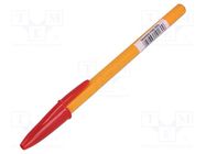 Pen; red; ORANGE BIC