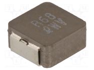 Inductor: ferrite; 680nH; Ioper: 22.4A; 3.6mΩ; ±20%; Isat: 30A KEMET