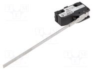 Microswitch SNAP ACTION; 6A/250VAC; 5A/24VDC; with lever; SPDT PIZZATO ELETTRICA