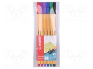 Fineliner; 6pcs. STABILO