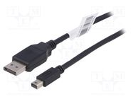 Cable; DisplayPort 1.1a; 1.8m; black; Support: FullHD AKYGA