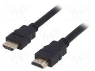 Cable; HDMI 1.4; HDMI plug,both sides; 20m; black AKYGA