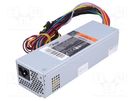 Power supply: computer; ITX; 150W; 3.3/5/12V; Features: fan 4cm AKYGA