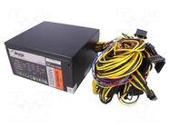 Power supply: computer; ATX; 1.25kW; 3.3/5/12V; Ultimate AKYGA