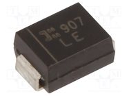 Diode: TVS; 600W; 13.3÷15.3V; 30.2A; unidirectional; SMB; reel,tape DIODES INCORPORATED