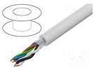 Wire: assembly; 2x0.5mm2,3x0.35mm2; stranded; -20÷70°C; Core: OFC TASKER