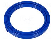Pneumatic tubing; max.24bar; L: 25m; polyamide 6; Flowmatik; blue PNEUMAT
