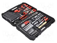Kit: general purpose; case; 122pcs. YATO