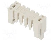Cable clamp; PIN: 5; 2.5mm; 1x5; DF1; Øcable: 1.1÷1.35mm HIROSE