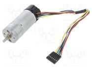 Motor: DC; with encoder,with gearbox; LP; 12VDC; 1.1A; 1200rpm POLOLU