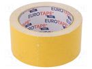 Fastening tape; double-sided; W: 50mm; L: 25m; Adhesive: acrylic EUROTAPE