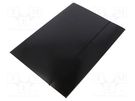 Folder; with rubber; A4; black ESSELTE