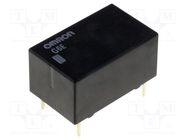 Relay: electromagnetic; SPDT; Ucoil: 24VDC; Icontacts max: 3A; PCB OMRON Electronic Components