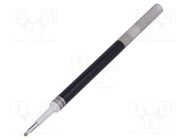 Ball pen refill; black PENTEL