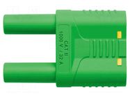 Connector: 4mm banana; stackable safety shunt; 32A; 1kVAC SCHÜTZINGER