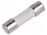 Fuse: fuse; 4A; 250VAC; time-lag; ceramic,cylindrical; 5x20mm; bulk CONQUER ELECTRONIC