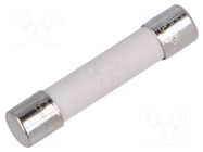 Fuse: fuse; 15A; 250VAC; quick blow; ceramic,cylindrical; 6.3x32mm CONQUER ELECTRONIC