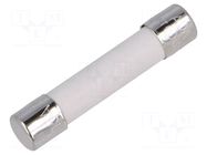 Fuse: fuse; 15A; 250VAC; time-lag; ceramic,cylindrical; 6.3x32mm CONQUER ELECTRONIC