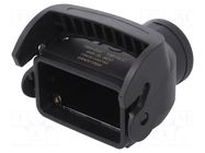 Enclosure for connectors: HDC; size 10B; for cable; Han-Eco® B HARTING