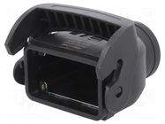 Enclosure for connectors: HDC; size 10B; for cable; Han-Eco® B HARTING