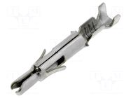 Contact; male; Universal MATE-N-LOK; brass; tinned; 0.2÷0.8mm2 TE Connectivity