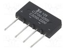 Bridge rectifier: single-phase; Urmax: 250V; If: 3.7A; Ifsm: 150A DIOTEC SEMICONDUCTOR