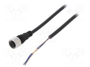 Connection lead; M12; PIN: 2; straight; 2m; plug; CI; Insulation: PVC AUTONICS