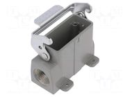 Enclosure for connectors: HDC; angled; size D10A; with latch DEGSON ELECTRONICS