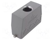 Enclosure for connectors: HDC; straight; size D24B; for cable DEGSON ELECTRONICS