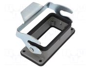 Enclosure for connectors: HDC; straight; size D10B; with latch DEGSON ELECTRONICS