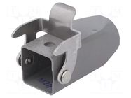 Enclosure for connectors: HDC; straight; size D3A; for cable DEGSON ELECTRONICS
