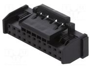 Connector: wire-board; plug; female; PIN: 22; DF51K; 2A; 250V; 2mm HIROSE