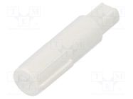 Spacer sleeve; plastic; THERMO 80; IT-C61603000M; white ITALTRONIC