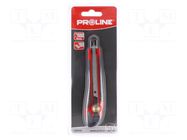 Knife; universal; 9mm; pulled out, breakable blade PROLINE