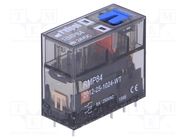 Relay: electromagnetic; DPDT; Ucoil: 24VDC; 8A; 8A/250VAC; 8A/24VDC RELPOL