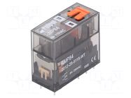 Relay: electromagnetic; DPDT; Ucoil: 115VAC; 8A; 8A/250VAC; RMP84 RELPOL
