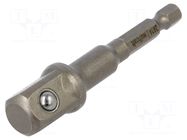 Holder; 1/2"; 72mm; socket WOLFCRAFT