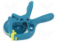 Universal clamp; mini,with suction cup; max.20mm; MICROFIX 