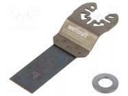 Blade; for multitools,wood,plastic,drywall; bimetal; 22mm WOLFCRAFT