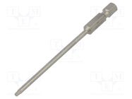 Screwdriver bit; Torx® PLUS; 8IP; Overall len: 90mm; PROFESSIONAL WIHA