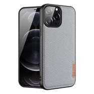 Dux Ducis Fino case covered with nylon material for iPhone 13 Pro Max gray, Dux Ducis