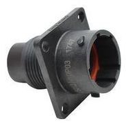 CIRCULAR CONNECTOR, RCPT, 10POS, FLANGE