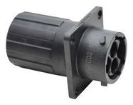 CIRCULAR CONNECTOR, RCPT, 4POS, FLANGE