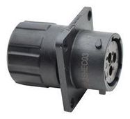 CIRCULAR CONNECTOR, RCPT, 3POS, FLANGE