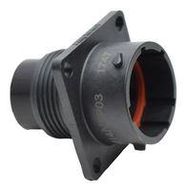 CIRCULAR CONNECTOR, RCPT, 7POS, FLANGE